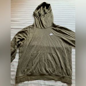 Green Nike hoodie size xl